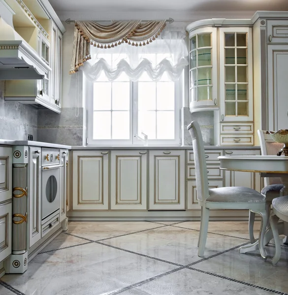 Cucina di lusso interno — Foto Stock