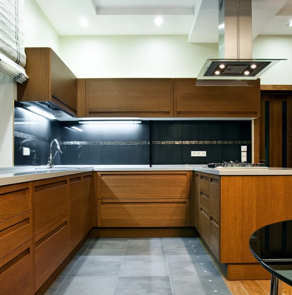 Interior of modern kitchen — Stock Photo, Image