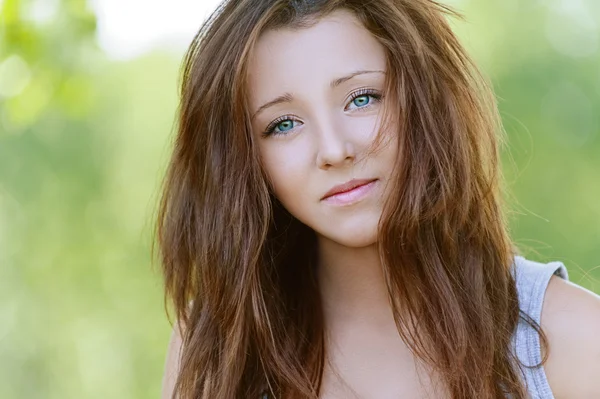 Nice young woman — Stock Photo, Image