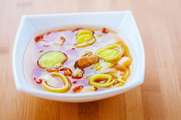 Tajska zupa tom yam — Zdjęcie stockowe