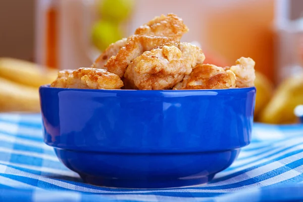 Juicy meat nuggets — Stock Photo, Image