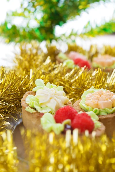 Mooie taarten in ornamenten — Stockfoto