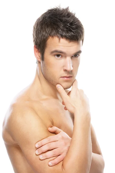 Retrato de un hombre musculoso — Foto de Stock