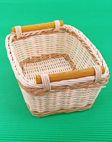 Wicker basket — Stock Photo, Image