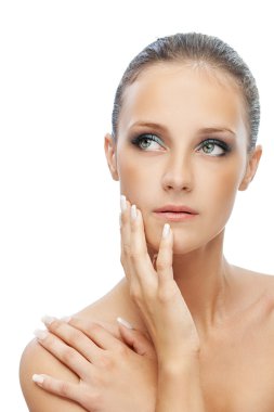 sevimli kadın portresi