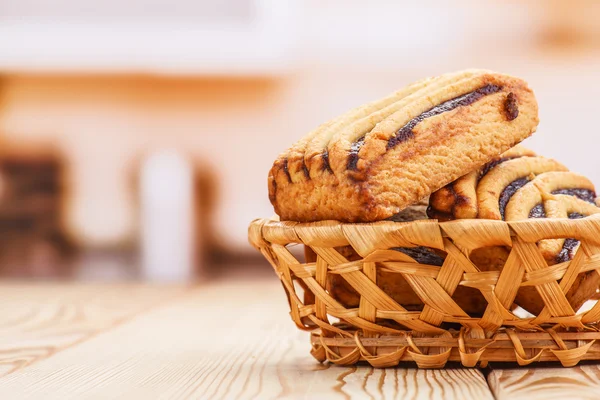 Soubory cookie v váza — Stock fotografie