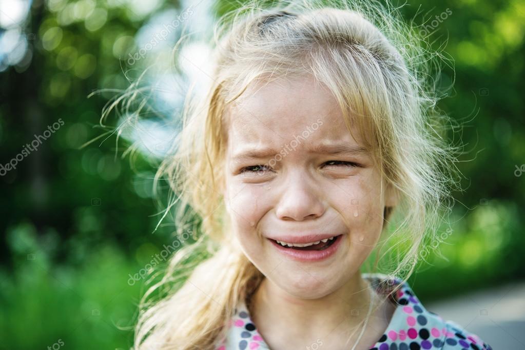 Cute ! A crying kid