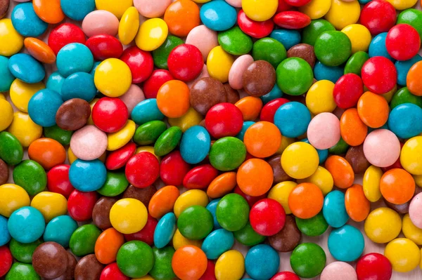 Colored chocolate candy — Stock Photo, Image