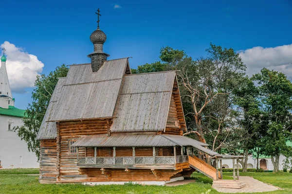 Nicholas trä kyrkan — Stockfoto