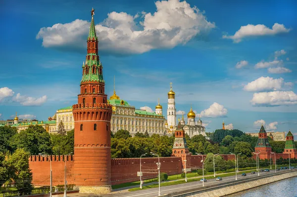 Moscow Kremlin in Russia — Stock Photo, Image