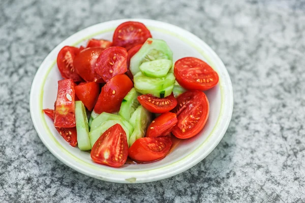 Still life: summer salad — Stock Photo, Image