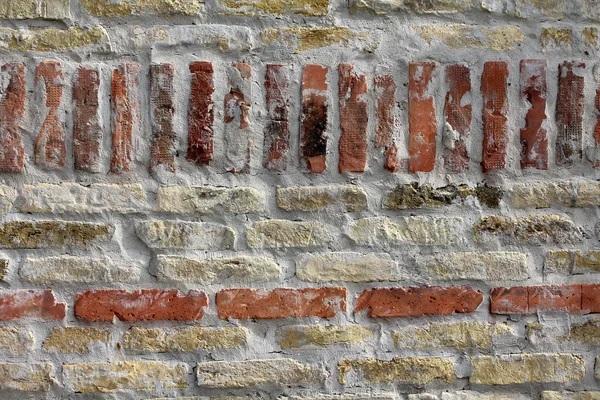 Muro de ladrillos viejos — Foto de Stock