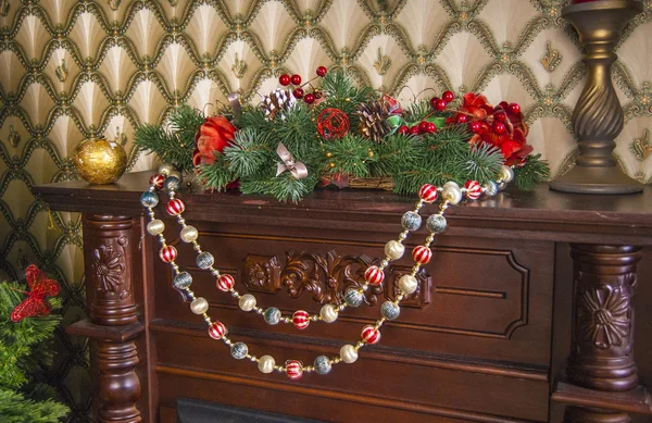 Kerstmis decoratie van het huis — Stockfoto