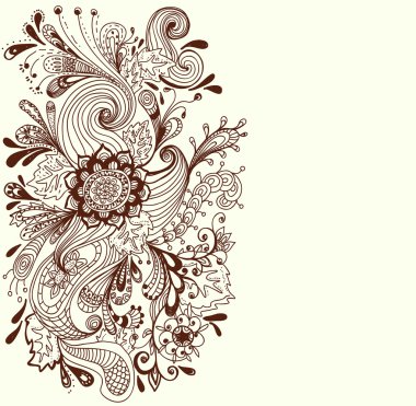 romantik el çekilmiş çiçek arka plan