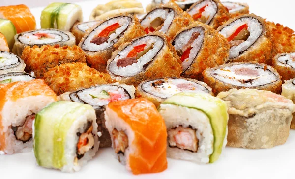 Sushi roll big set — Stock Photo, Image