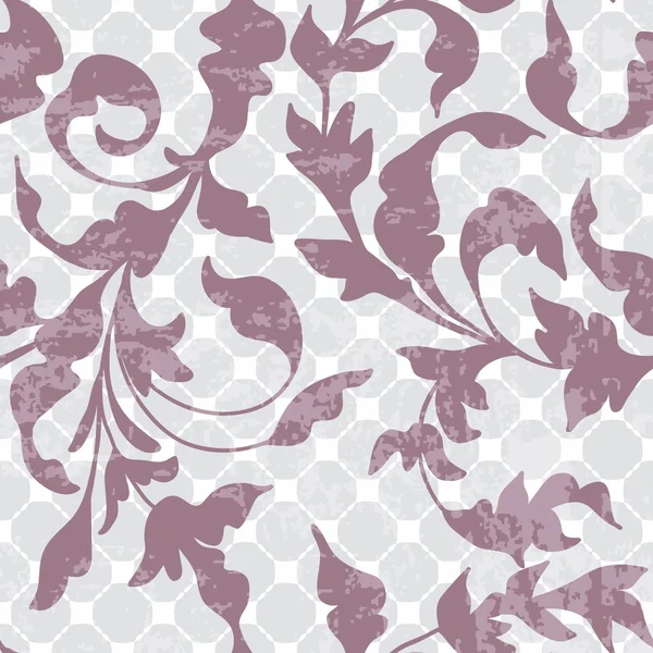 Naadloze vintage bloemen achtergrond — Stockvector