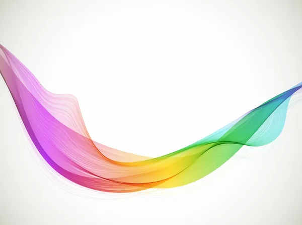 renkli arka plan dalga ile