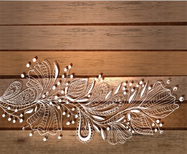 şık çiçekli arka plan, elle çizilmiş çiçekler