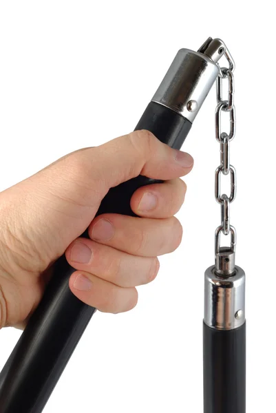 Nunchaku in actie — Stockfoto