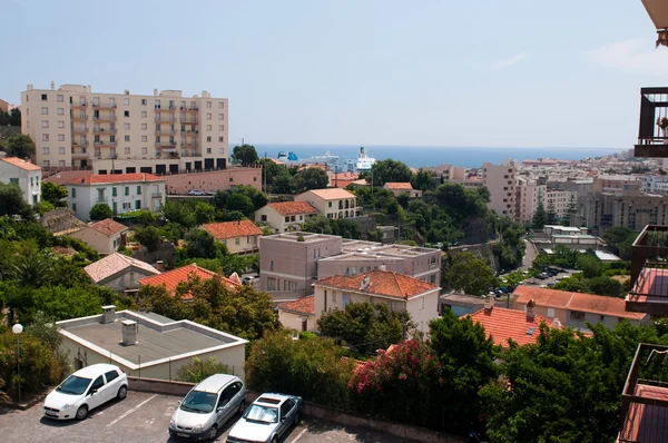 Stadtbild von Bastia. Korsika, Frankreich — Stockfoto