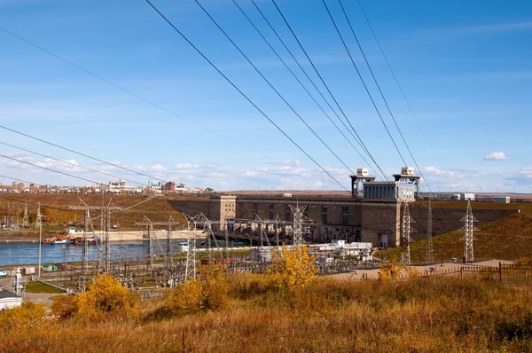 Irkutsk hydroelektriska station — Stockfoto