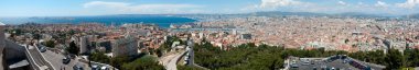 Marsilya Panoraması. Fransa.