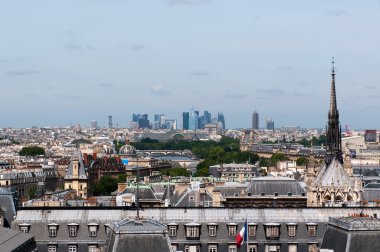 from notre dame Paris Panorama.