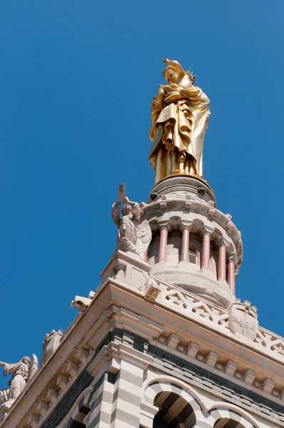 Basílica de Nuestra Señora de la Garde, Marsella, Francia — Foto de Stock