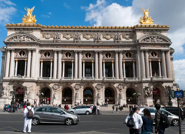 A Ópera Garnier em Paris França — Fotografia de Stock