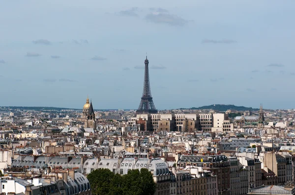 Panorama of Paris from Notre Dame. — Stock Photo, Image