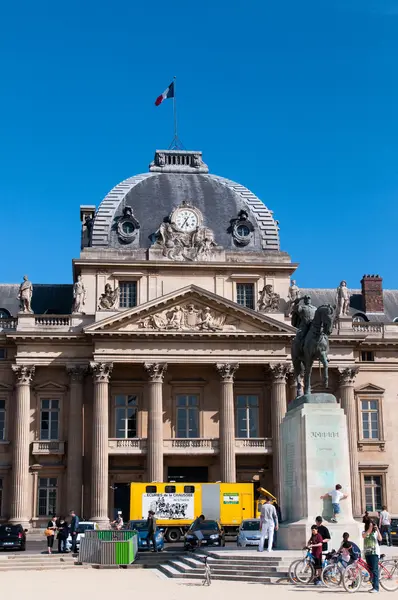 The Ecole Militaire (Military School) - complex of military training facilities located southeast of the Champ de Mars — Stock Photo, Image