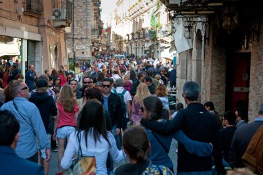 Corso umberto - ana cadde eski taormina