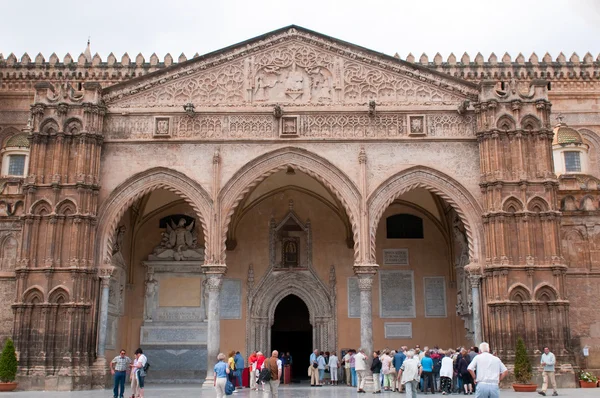 Main cathedral in Palermo - Cattedrale di Vergine Assunta — Stock Photo, Image