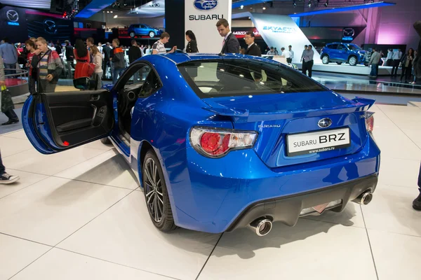 Subaru brz - premiere russa — Zdjęcie stockowe