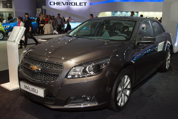 Chevrolet malibu - Europeiska premiär — Stockfoto