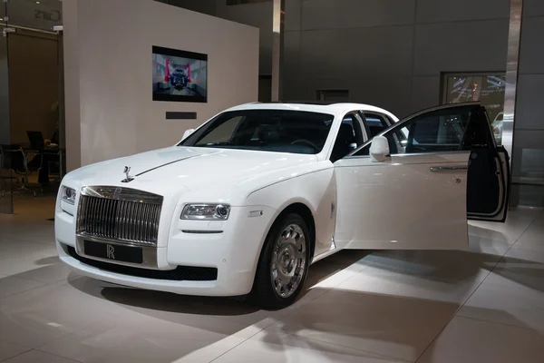 Rolls Royce Ghost Inglés Blanco — Foto de Stock