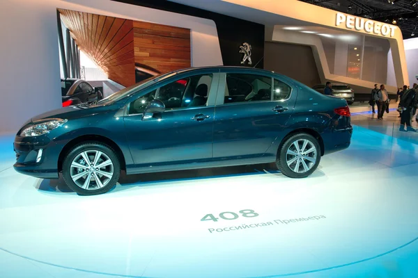 Peugeot 408 Estreno en Rusia — Foto de Stock