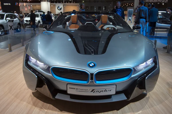 BMW i8 spyder concept premiéra — Stock fotografie