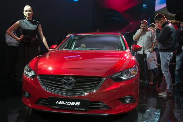 Mazda 6 - dünya prömiyeri — Stok fotoğraf