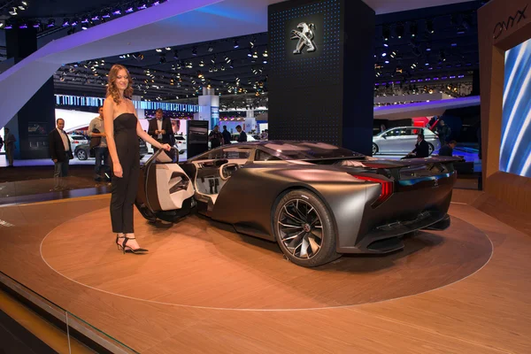 Peugeot coche del concepto del onyx — Foto de Stock