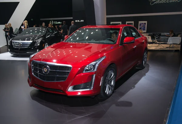 Cadillac CTS estreno mundial — Foto de Stock