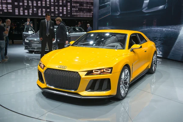 Audi sport quattro concept världspremiär — Stockfoto