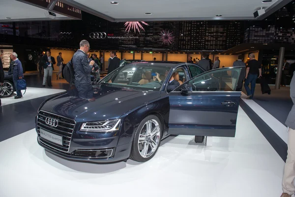 Audi a8 Weltpremiere — Stockfoto