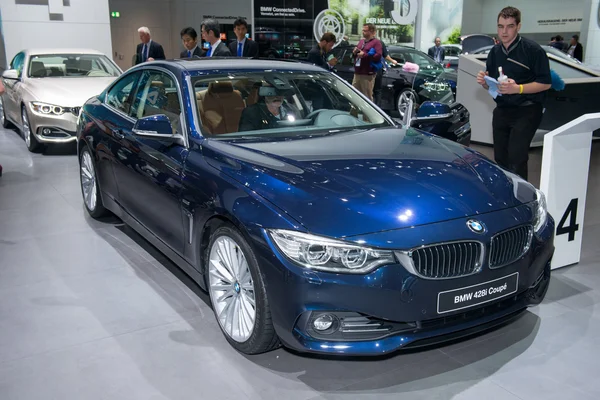 BMW 4 Series Coupe world premiere — Stock Photo, Image