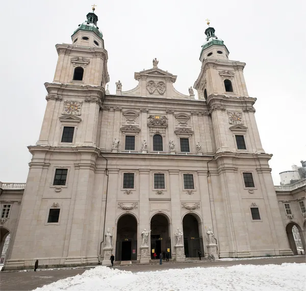 Catedral barroca Dom de Salzburgo — Foto de Stock