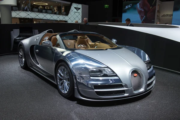 Vitesse jean bugatti Bugatti veyron 16,4 grand sport — Stok fotoğraf