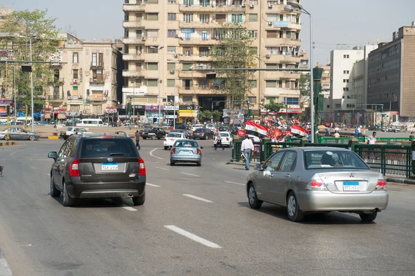 在开罗的解放广场 — 图库照片