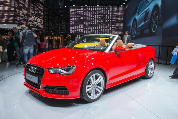 Audi a3 cabriolet světová premiéra — Stock fotografie
