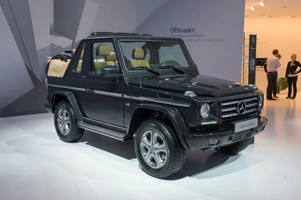 Mercedes g-klasse cabrio — Stockfoto