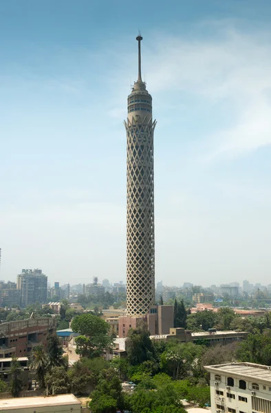 Weergave van cairo tower — Stockfoto